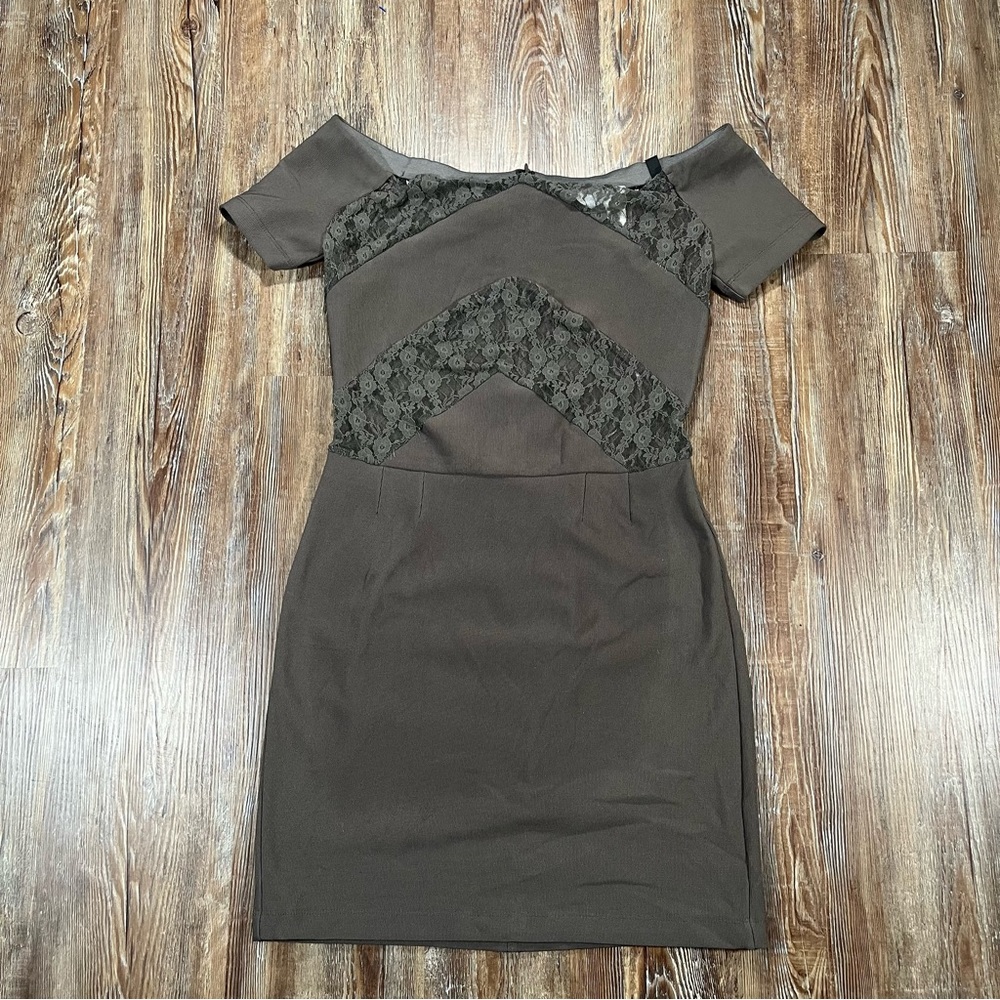 Christopher Kane for Topshop off the shoulder dress. Sz 10.